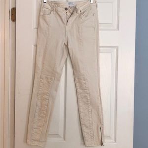 Pacsun/Kendall & Kylie Off-white Skinny Jeans